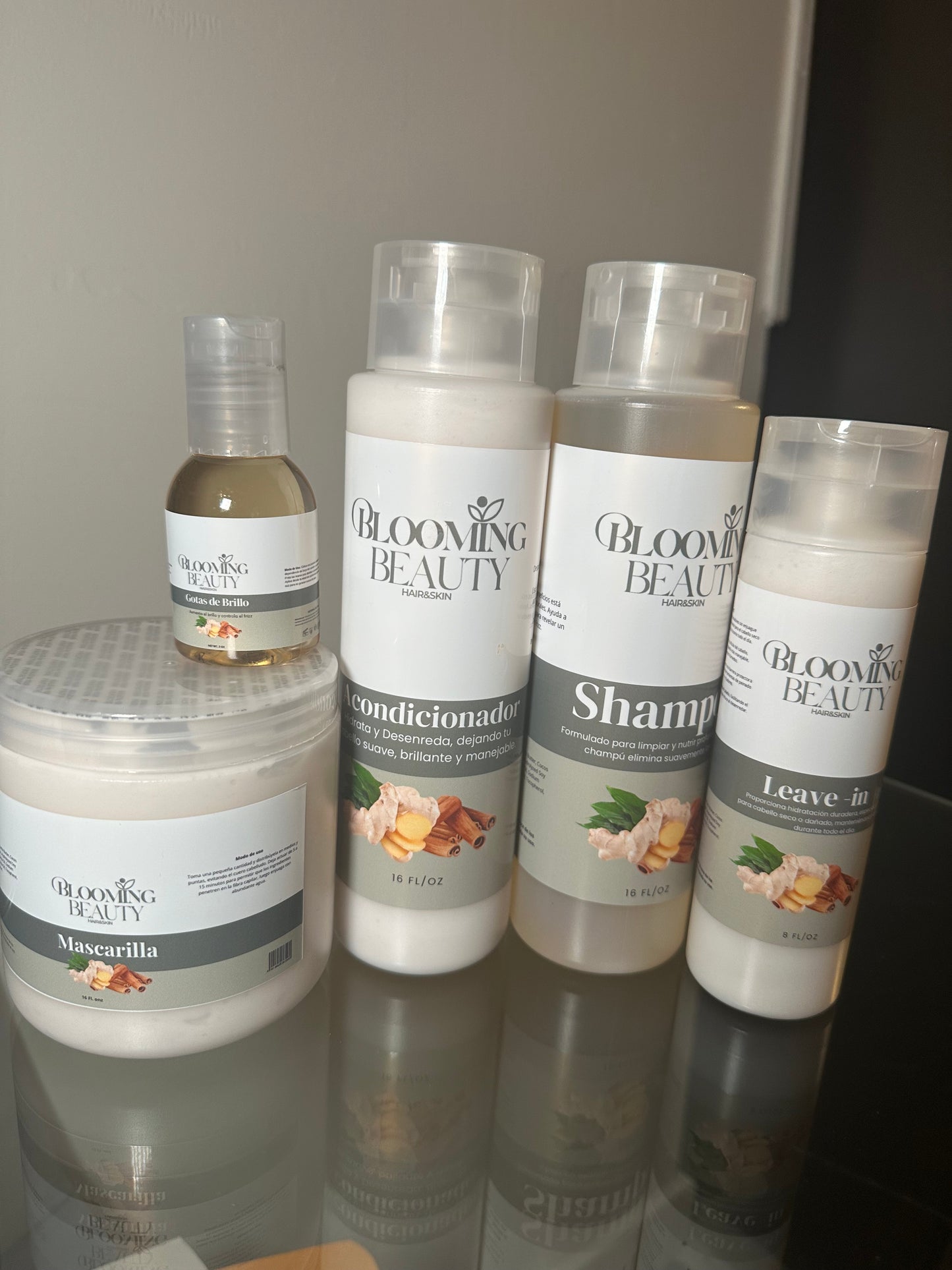 Línea de jengibre y canela