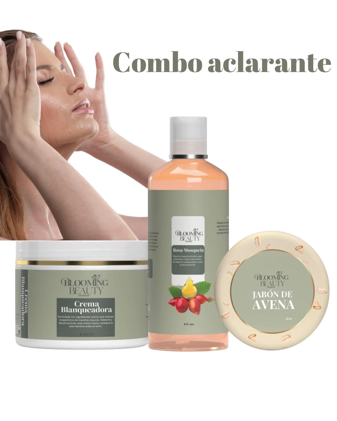Combo aclarante