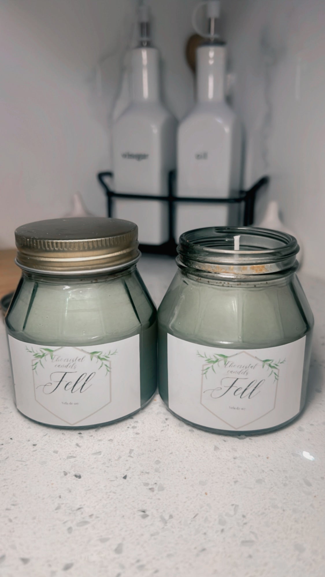 Fell set de dos velas