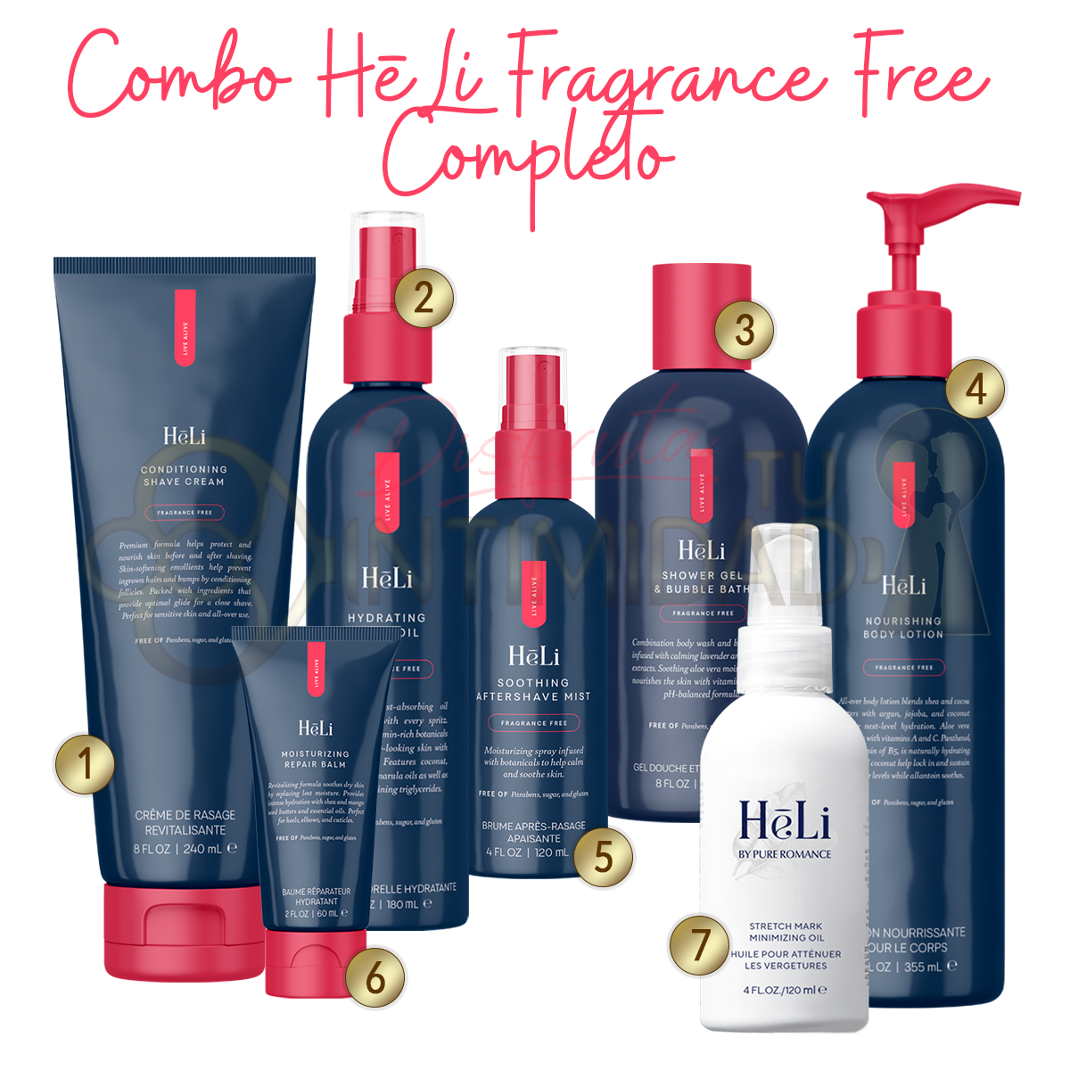 Combo Línea de Baño para Toda la Familia
