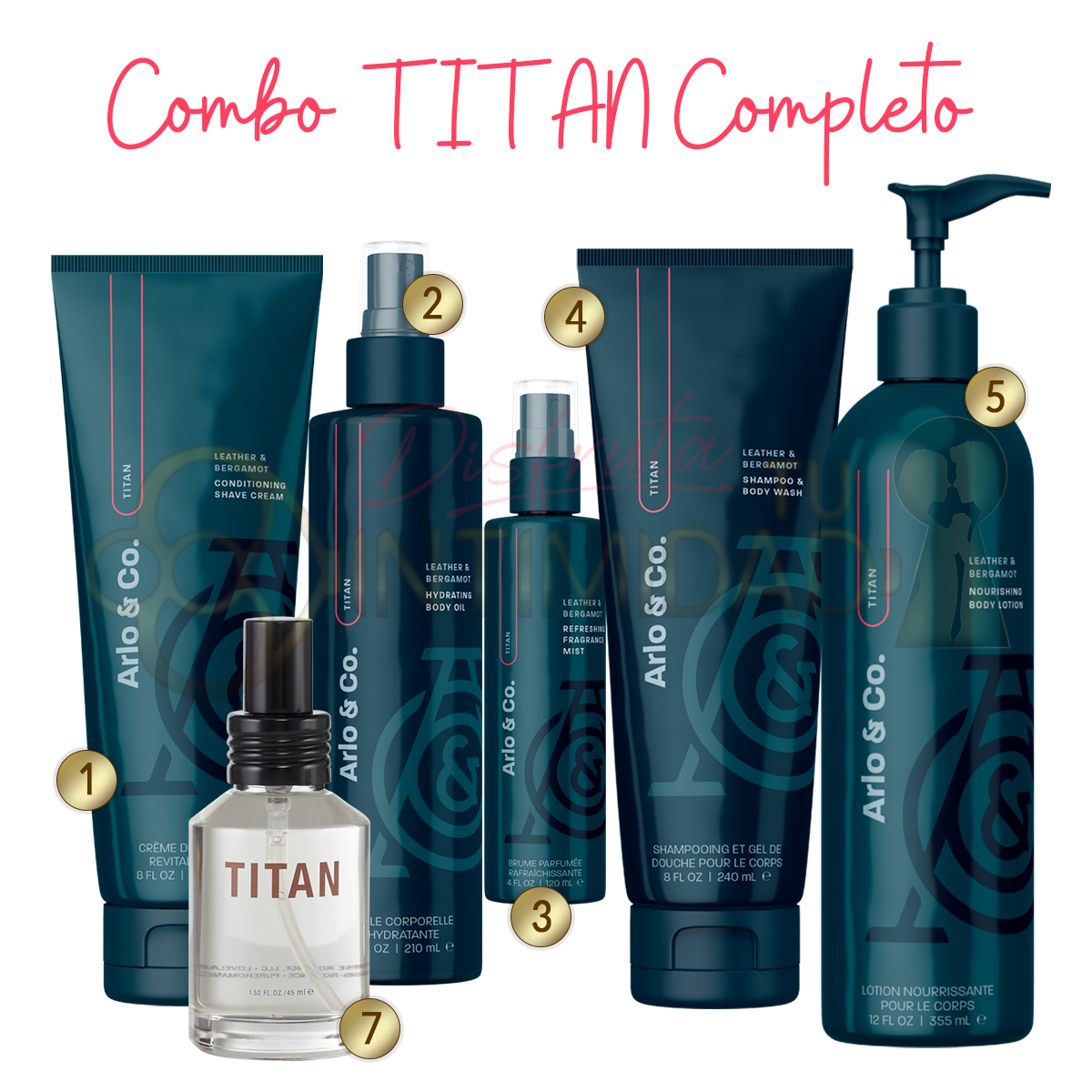 Combo Línea de Baño para Ellos