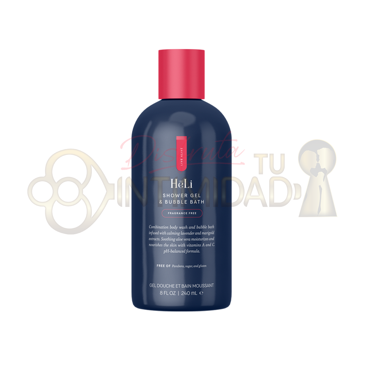Heli Jabón líquido íntimo y baño de burbujas). Selecciona tu opción preferida