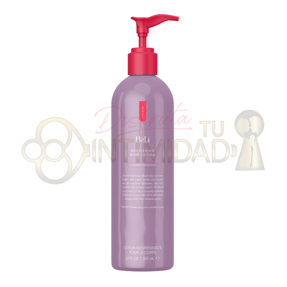 HēLi - Nourishing Body Lotion (Crema hidratante). Selecciona tu opción preferida