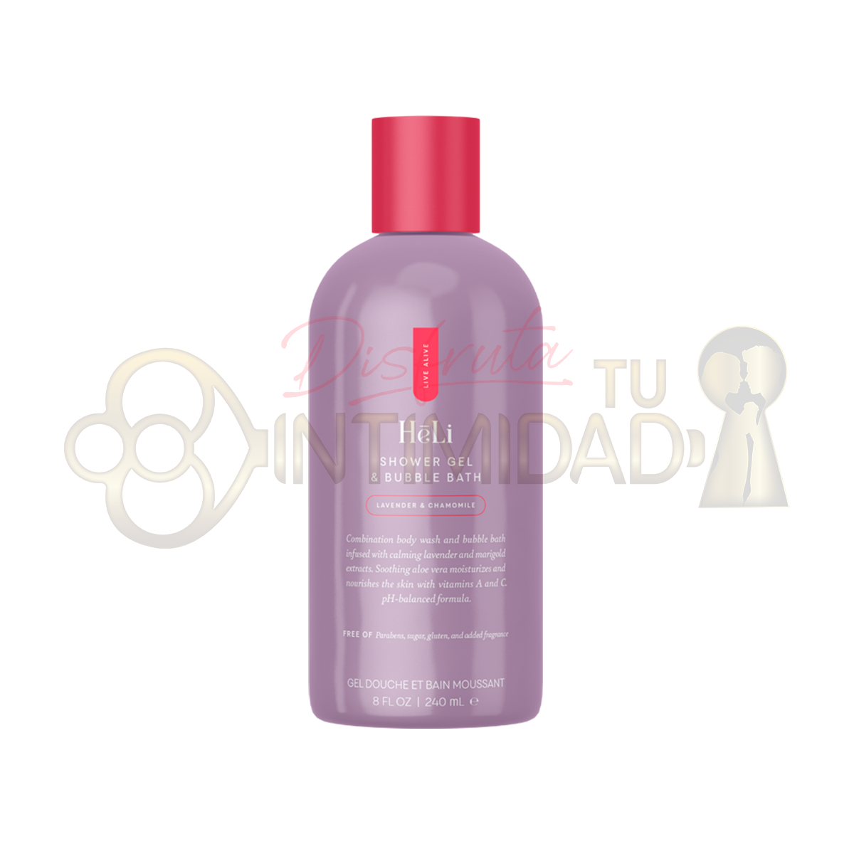 Heli Jabón líquido íntimo y baño de burbujas). Selecciona tu opción preferida