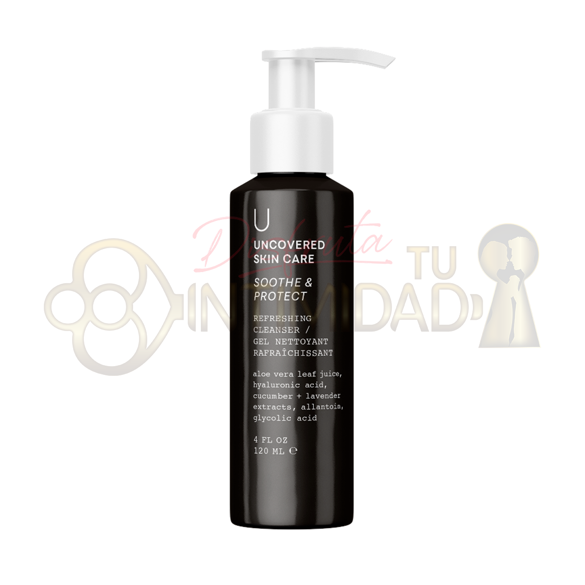 Uncovered Skin Care - Refreshing Cleanser (Limpiador refrescante). Selecciona tu línea preferida