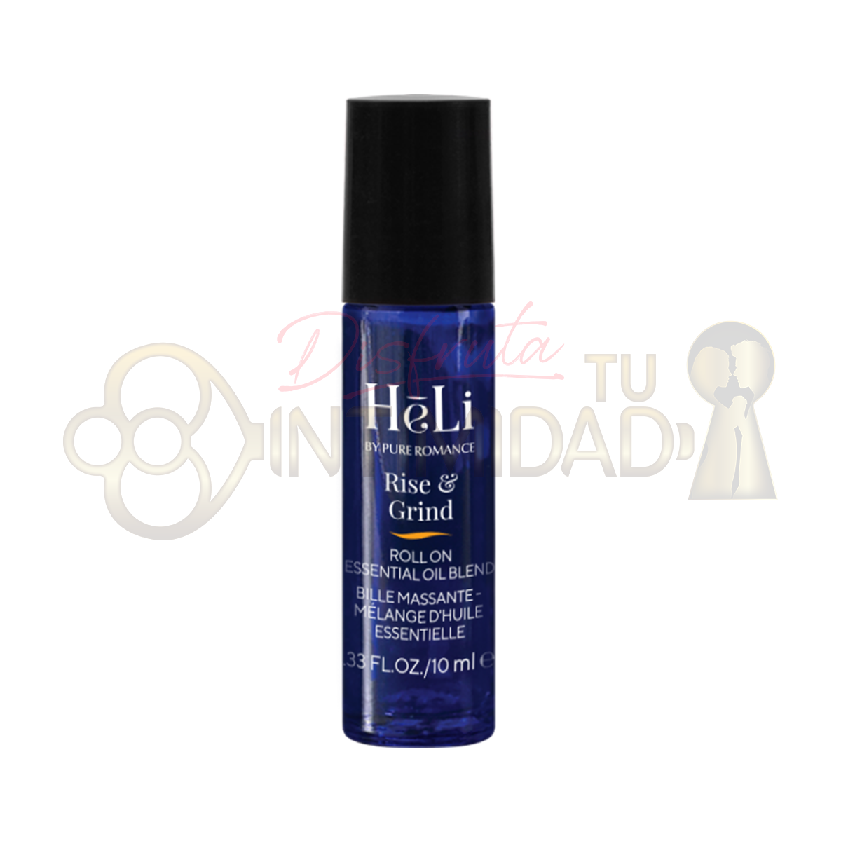 HēLi Essential Oil - Rise & Grind Rollerball (Aceite para la concentración en roll-on)