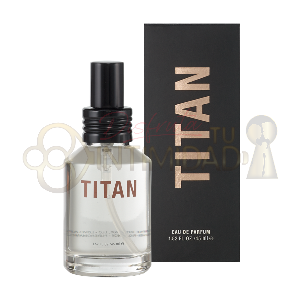 TITAN - Pheromone Infused Luxury Fragance (Fragancia de lujo con infusión de feromonas)